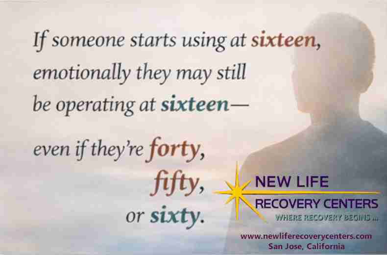 New Life Recovery Centers, San Jose - Northern California Addiction Rehab, Emotional Maturity Interrupted